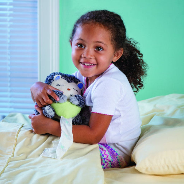 Infant Little Heartbeats Baby Comforter Breathing Soothing Sound & Vibration - Hedgehog cutebabyangels.co.uk