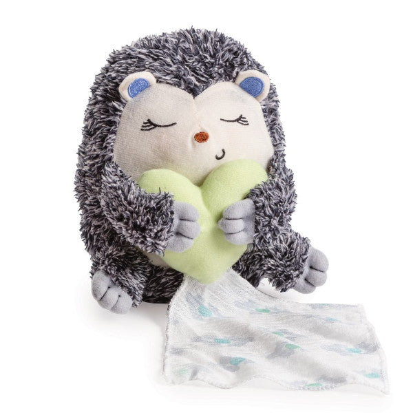 Infant Little Heartbeats Baby Comforter Breathing Soothing Sound & Vibration - Hedgehog cutebabyangels.co.uk
