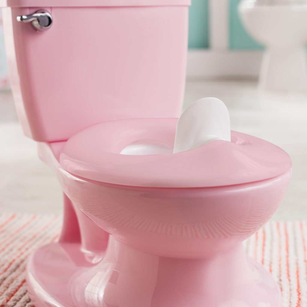Summer Infant My Size Potty - Toddler Toilet Training Seat with Sound Flash Handle & Lid - Pink Girl cutebabyangels.co.uk