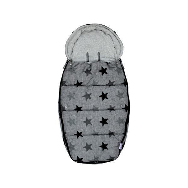 Luxury Dooky Winter Footmuff & Liner Large  – Dark Grey Stars or Blue Tribal Free Shipping cutebabyangels.co.uk
