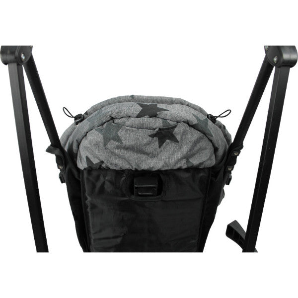 Luxury Dooky Winter Footmuff & Liner Large  – Dark Grey Stars or Blue Tribal Free Shipping cutebabyangels.co.uk