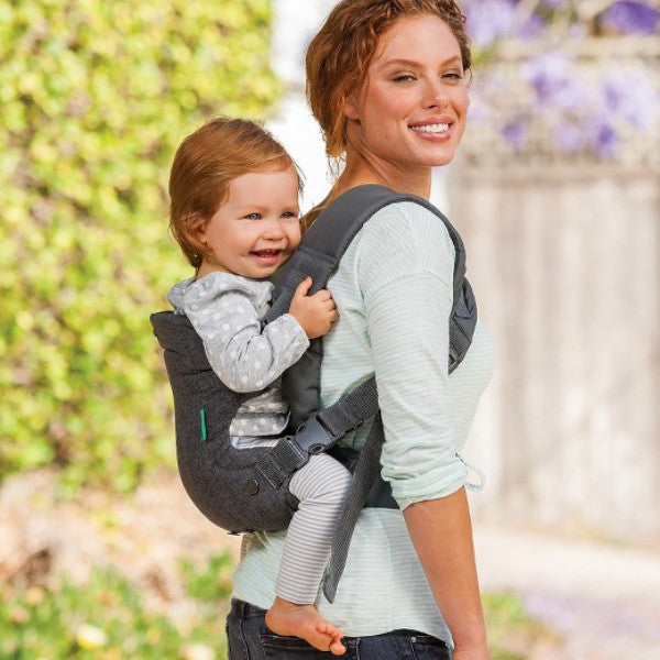 Infantino Flip Advanced -  4-in-1 Convertible Baby Carrier - Grey cutebabyangels.co.uk