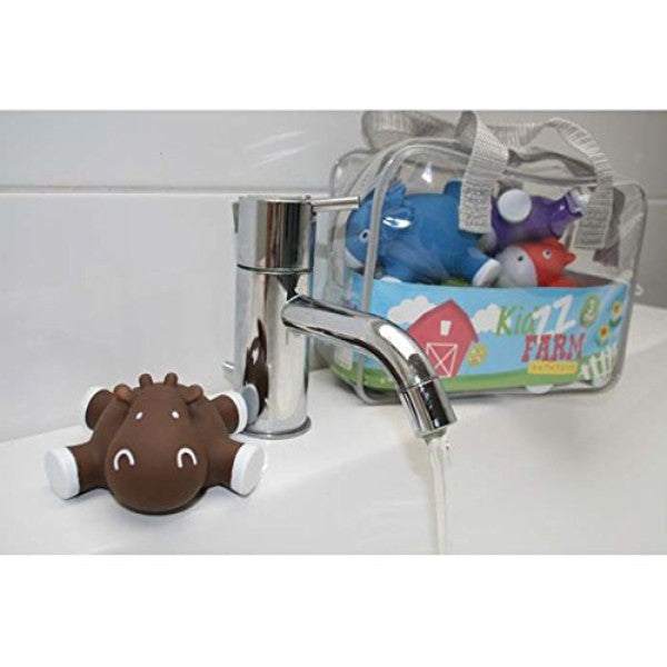 KidzzFarm Betsy Cow Bathtoys - Baby & Toddler Tub Time Play Set cutebabyangels.co.uk