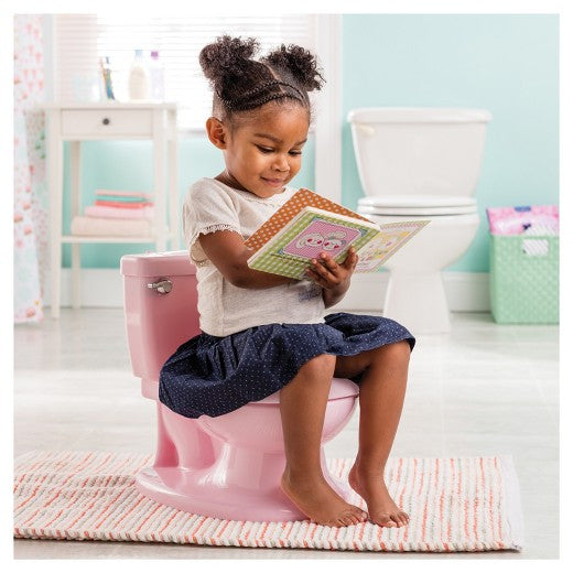 Summer Infant My Size Potty - Toddler Toilet Training Seat with Sound Flash Handle & Lid - Pink Girl cutebabyangels.co.uk