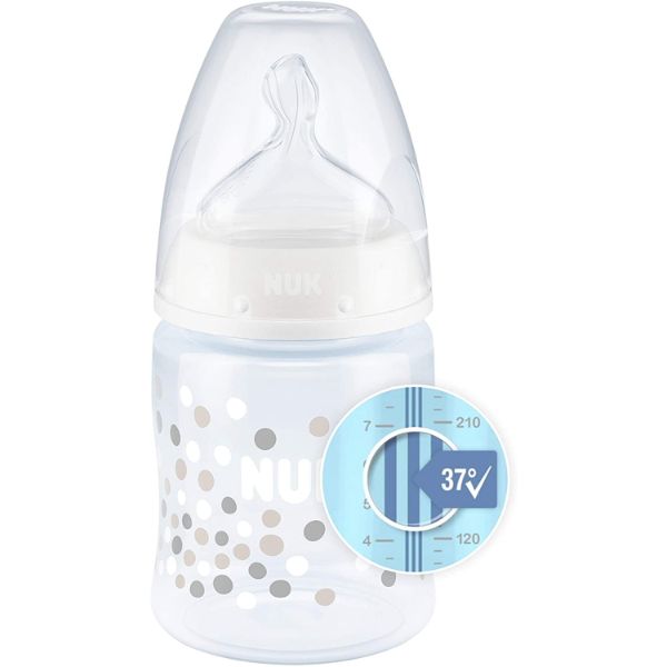 NUK First Choice+ Temperature Control Feeding Bottle - 150 or 300ml