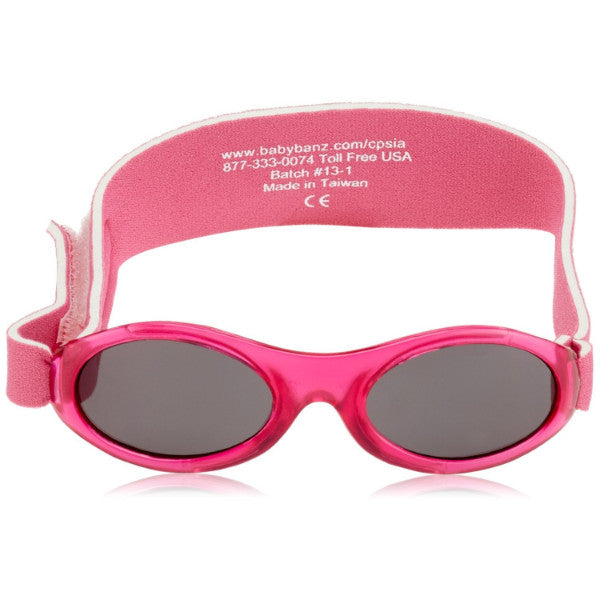 Kidz Banz Adventure Sunglasses Pink 2-5 Years – Wraparound Design cutebabyangels.co.uk