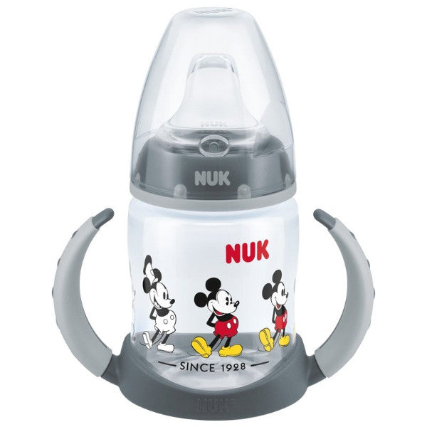 NUK Disney First Choice Learner Bottle - Mickey & Mickey Mouse Print Buy at cutebabyangels.co.uk Free UK Shipping