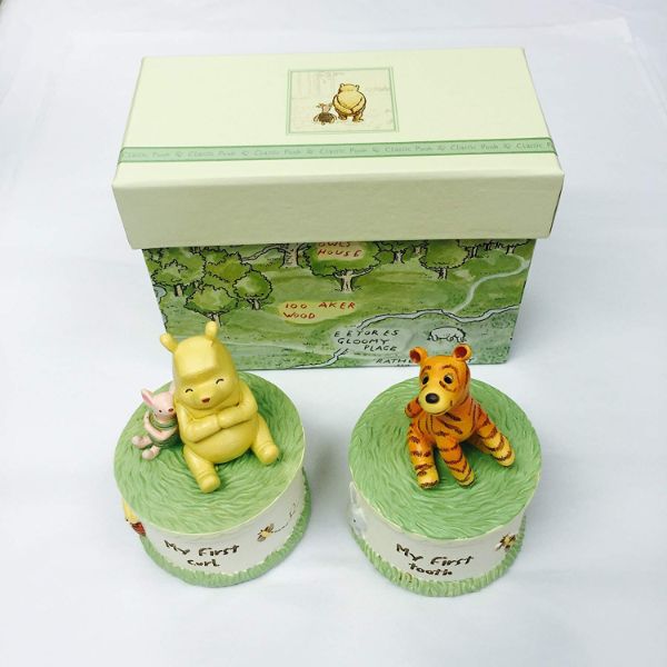 Winnie the Pooh Baby Tooth & Curl Infant Gift Set - Keepsake Boxes  shop @ ww.cutebabyangels.co.uk Free Shipping