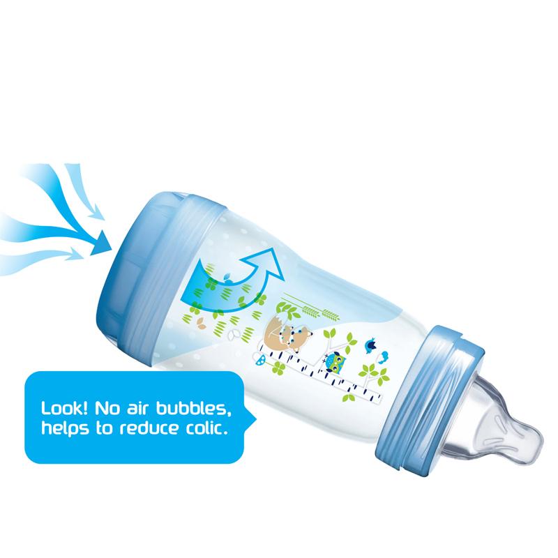 Anti colic wide neck bottle cutebabyangels.co.uk