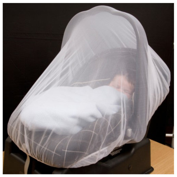 Clippasafe Insect Net for Infant Car Seats- White cutebabyangels.co.uk