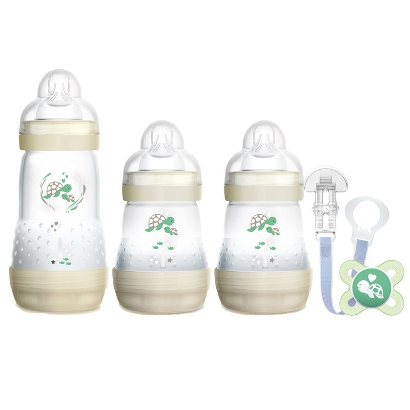 MAM Welcome to the World Baby Feeding Starter Set – 5 Pieces Gift Pack