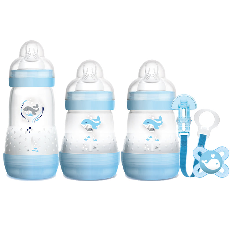 MAM Welcome to the World Baby Feeding Starter Set – 5 Pieces Gift Pack