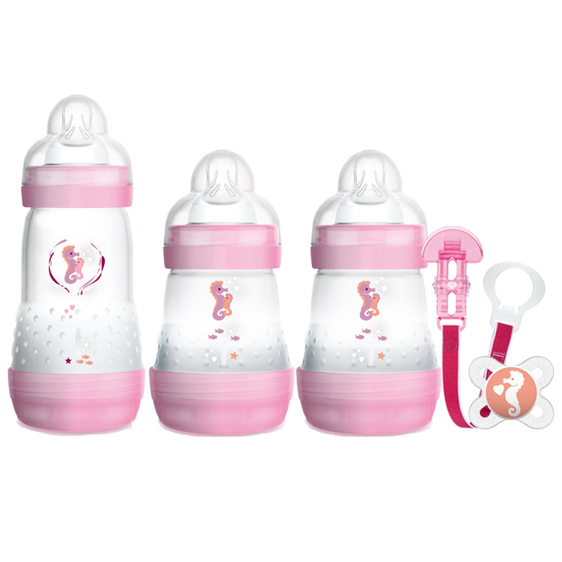 MAM Welcome to the World Baby Feeding Starter Set – 5 Pieces Gift Pack