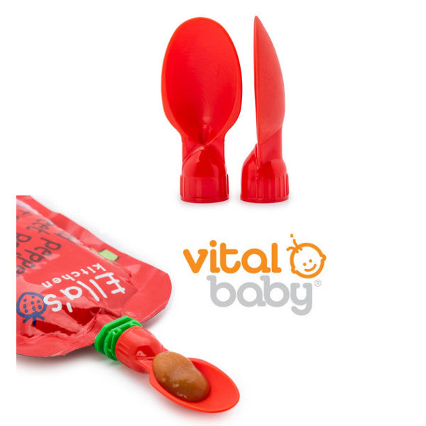 Vital Baby Ella’s Kitchen Spoon Tips – 2 Pack with Carry Case cutebabyangels.co.uk