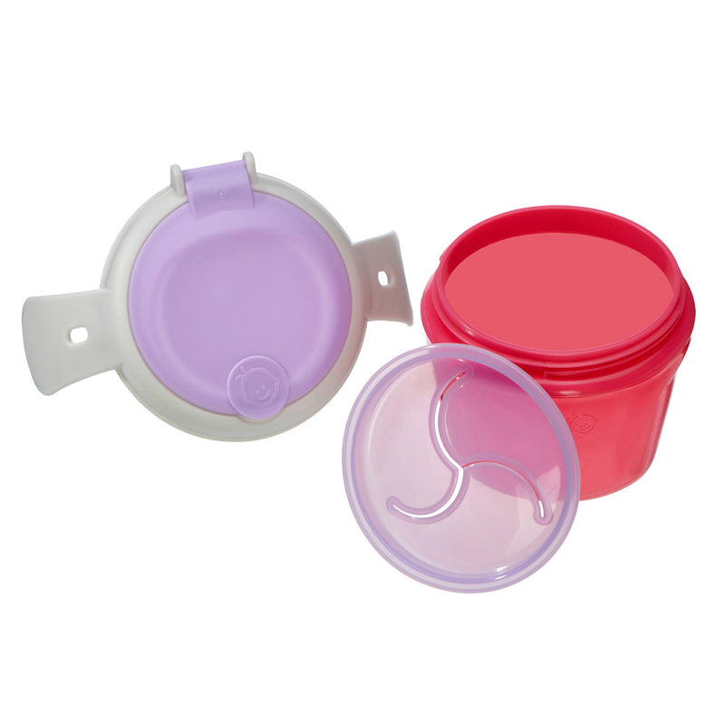 Vital Baby NOURISH Snack On The Go Fizz Food Pot - Pink or Blue  cutebabyangels.couk