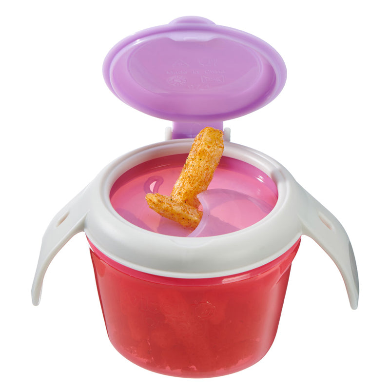 Vital Baby NOURISH Snack On The Go Fizz Food Pot - Pink or Blue  cutebabyangels.couk