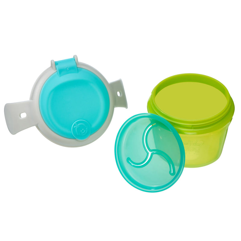 Vital Baby NOURISH Snack On The Go Fizz Food Pot - Pink or Blue  cutebabyangels.couk