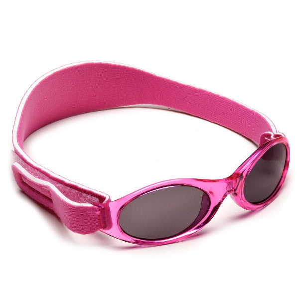 Kidz Banz Adventure Sunglasses Pink 2-5 Years – Wraparound Design cutebabyangels.co.uk