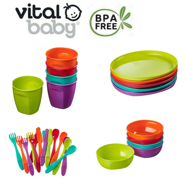 Vital Baby NOURISH Perfectly Simple feeding utensils cutebabyangels.co.uk