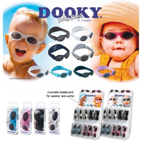 Dooky Banz Baby Sunglasses 0-2 Years - Adjustable Strap shop at cutebabyangels.co.uk