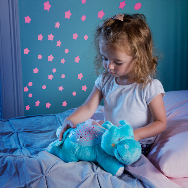 Slumber Buddy Hippo  - Musical Mobile & Wall Projector cutebabyangels.co.uk