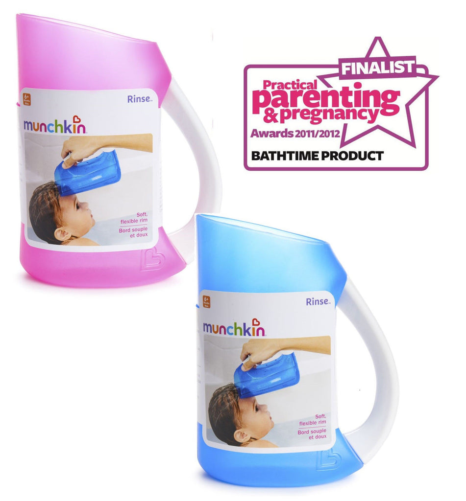 Munchkin Shampoo Rinser Jug - Baby & Child Soft Rim Hair Rinsing