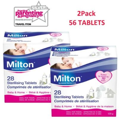 Milton Standard Sterilising Tablet 56Pk - Antibacterial Germs Cleaner cutebabyangels.co.uk